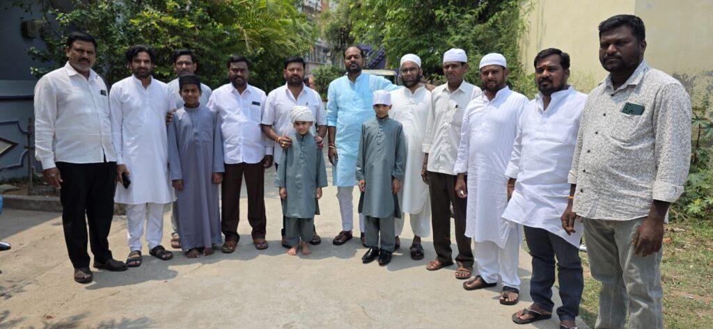 రంజన్ వేడుకల్లో పాల్గొన్న మాజీ కార్పొరేటర్ అనిల్ కుమార్ యాదవ్