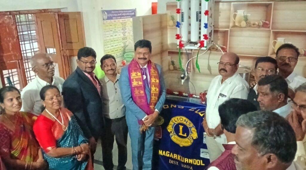 శ్రీ జ్ఞానేశ్వర వాత్సల్య మందిరానికి నీటి ప్యూరిఫైయర్ అందజేత