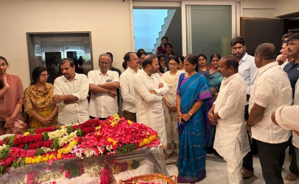 చేవెళ్ల మాజీ పార్లమెంట్ సభ్యుడు డాక్టర్ రంజిత్ రెడ్డి కి మాతృవియోగం