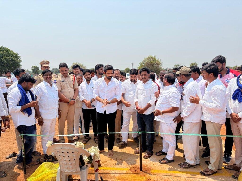 మహేశ్వరం ప్రీమియర్ లీగ్ క్రికెట్ టోర్నమెంట్ ను ప్రారంభించిన కౌశిక్ రెడ్డి