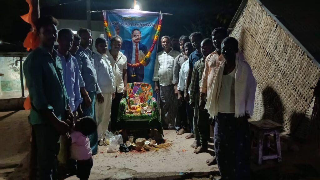 అణగారిన వర్గాల అభ్యున్నతికి అహర్నిశలు శ్రమించిన మహనీయుడు అంబేద్కర్ – ధ్యాగదొడ్డి మాజీ ఉపసర్పంచ్ గడ్డం గోపాల్