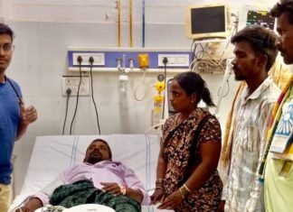 గుండెపోటు వ్యాధిగ్రస్తుని ప్రాణాలు కాపాడిన ప్రభుత్వ ఆసుపత్రి వైద్యులు